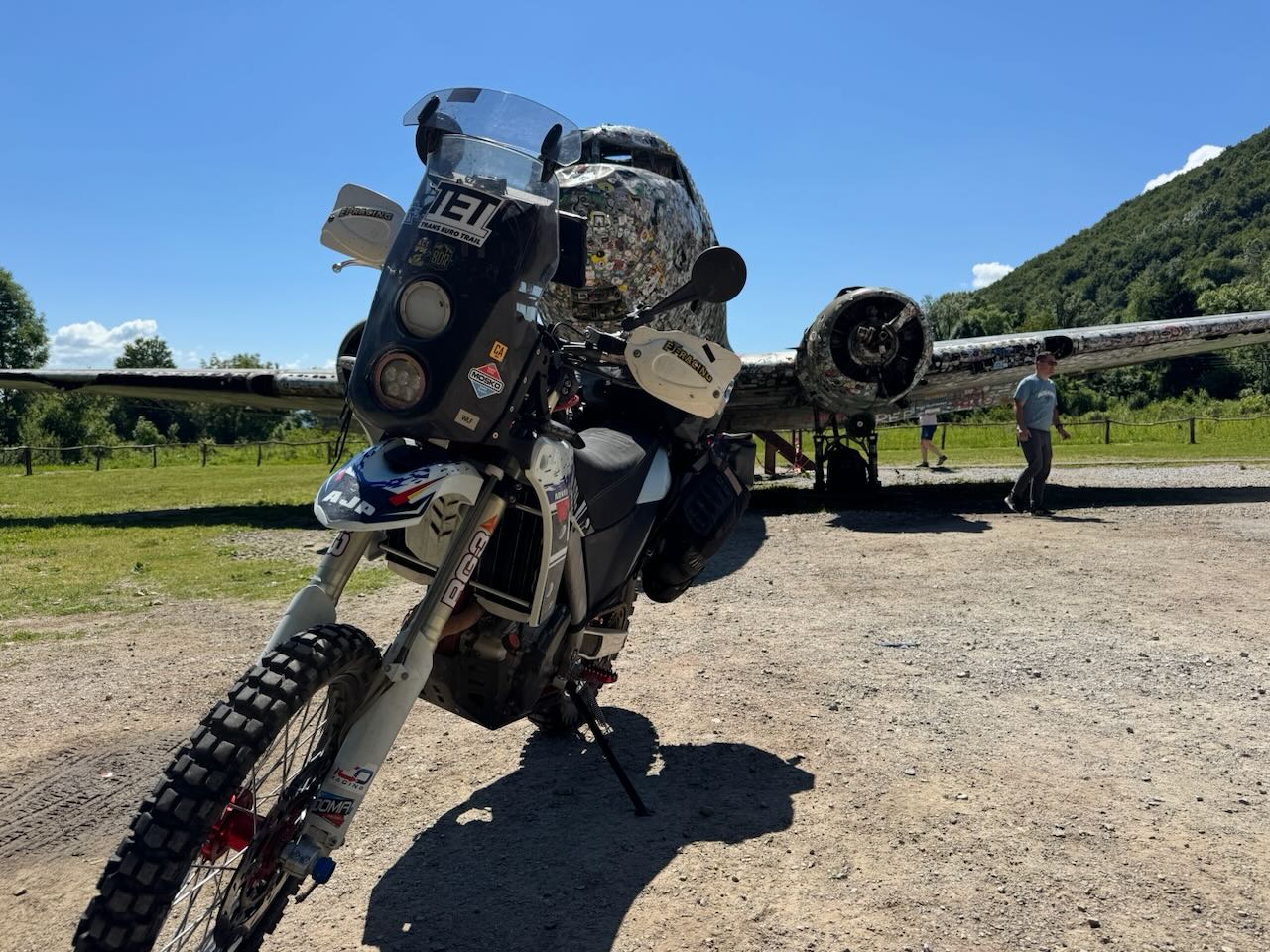 ACT riding through forests