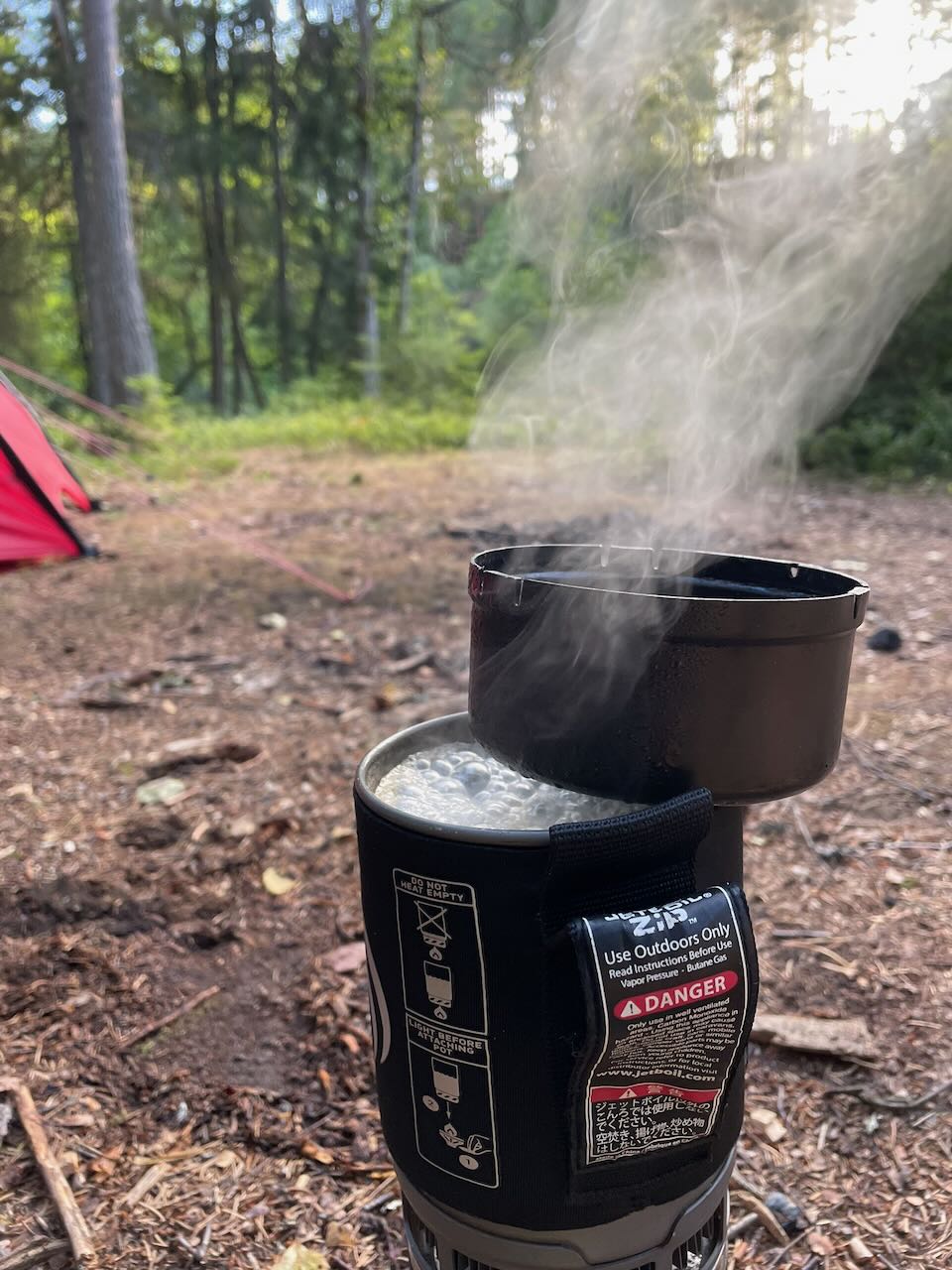 TET campsite stop