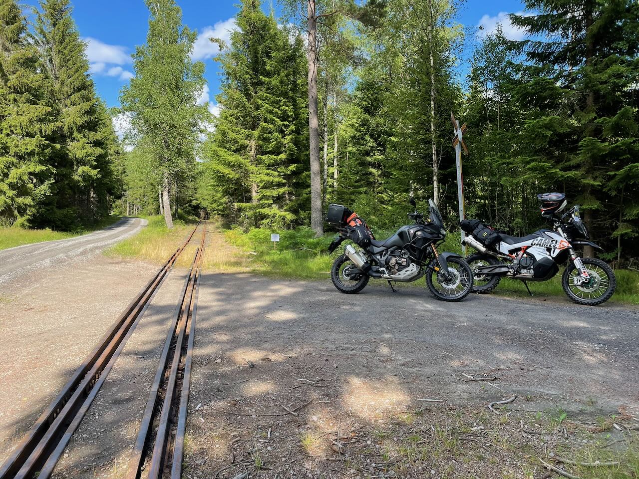 TET route through the countryside