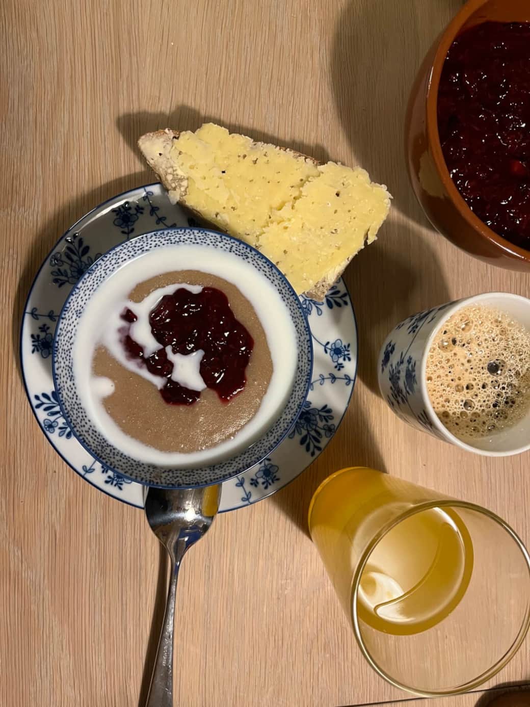 Swedish breakfast spread